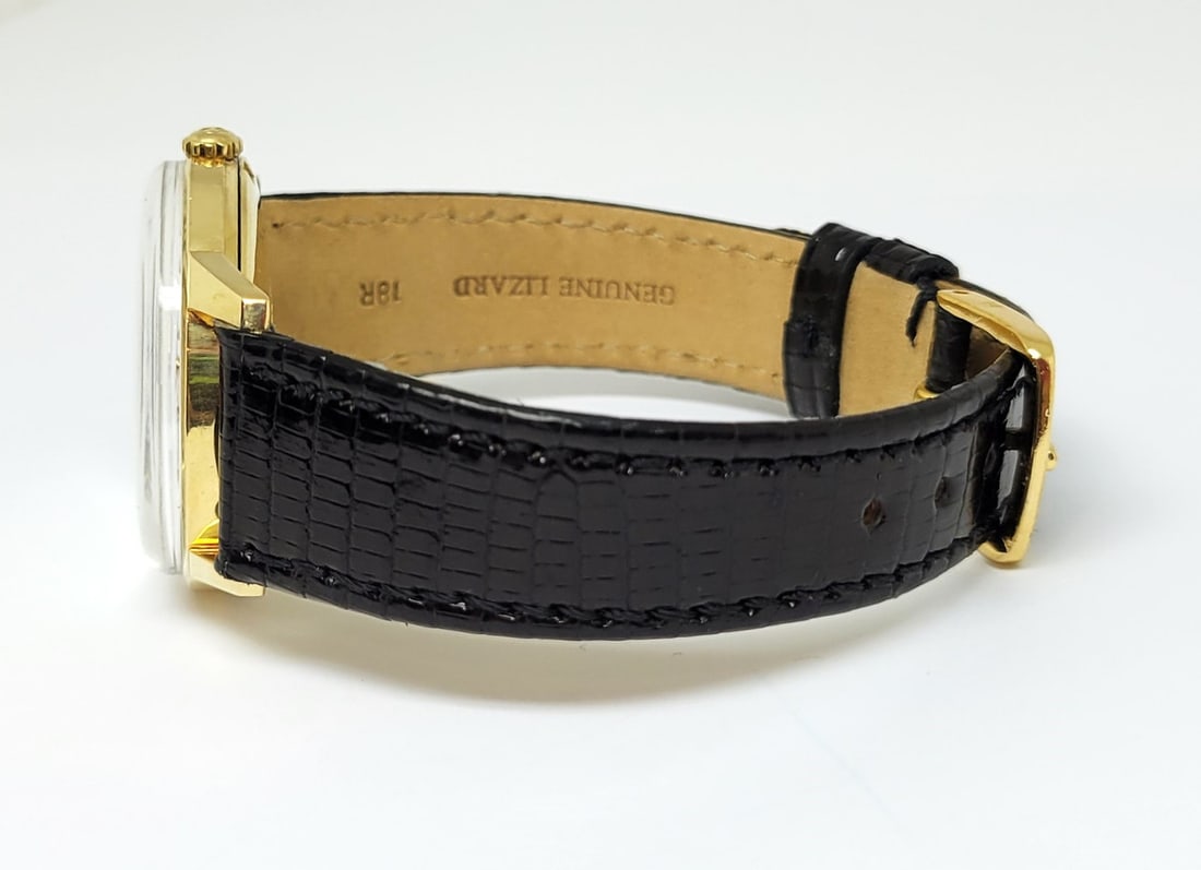 Vintage Solid 18k Gold OMEGA SEAMASTER Automatic Watch Cal 552* 165.001 EXLNT - 3