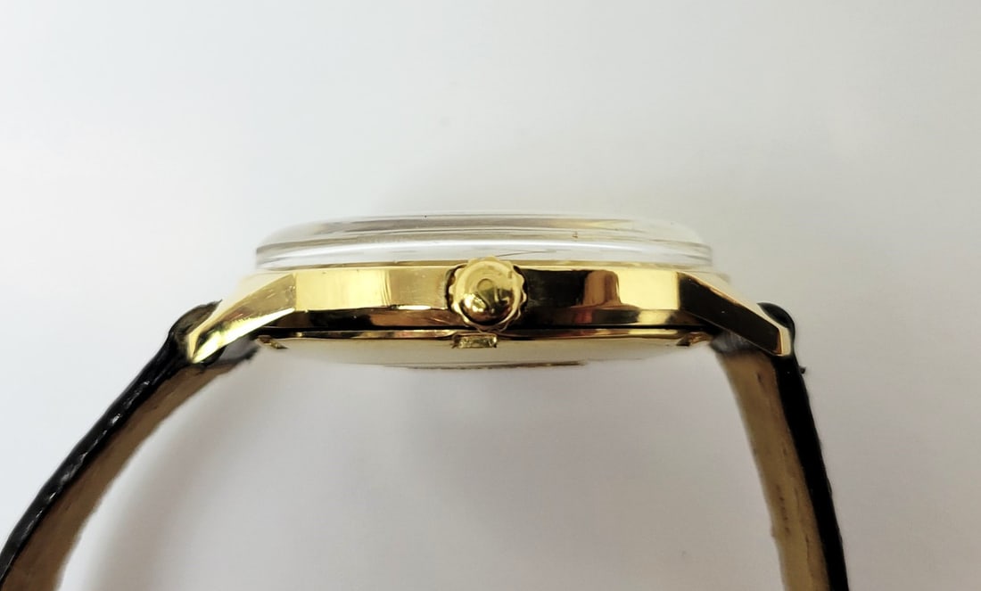 Vintage Solid 18k Gold OMEGA SEAMASTER Automatic Watch Cal 552* 165.001 EXLNT - 5