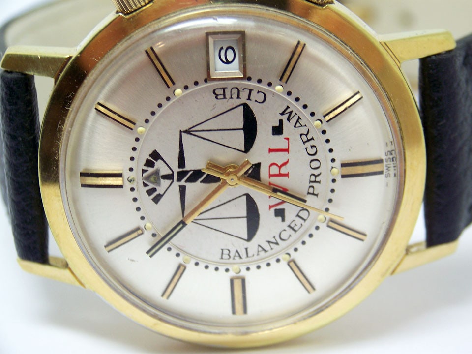 Vintage JAEGER-LeCOULTRE Automatic MEMOVOX Alarm Watch 1960s Cal.K916 Ref 3079 - 3