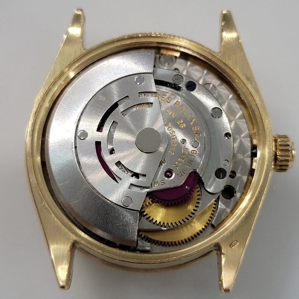 Rolex Oyster Perpetual Ref 1007 34mm 1960s 18k Solid Gold Mens Automatic RA438B - 10