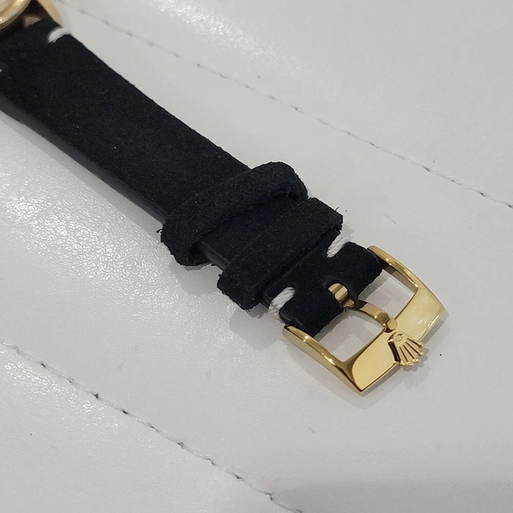 Rolex Oyster Perpetual Ref 1007 34mm 1960s 18k Solid Gold Mens Automatic RA438B - 7