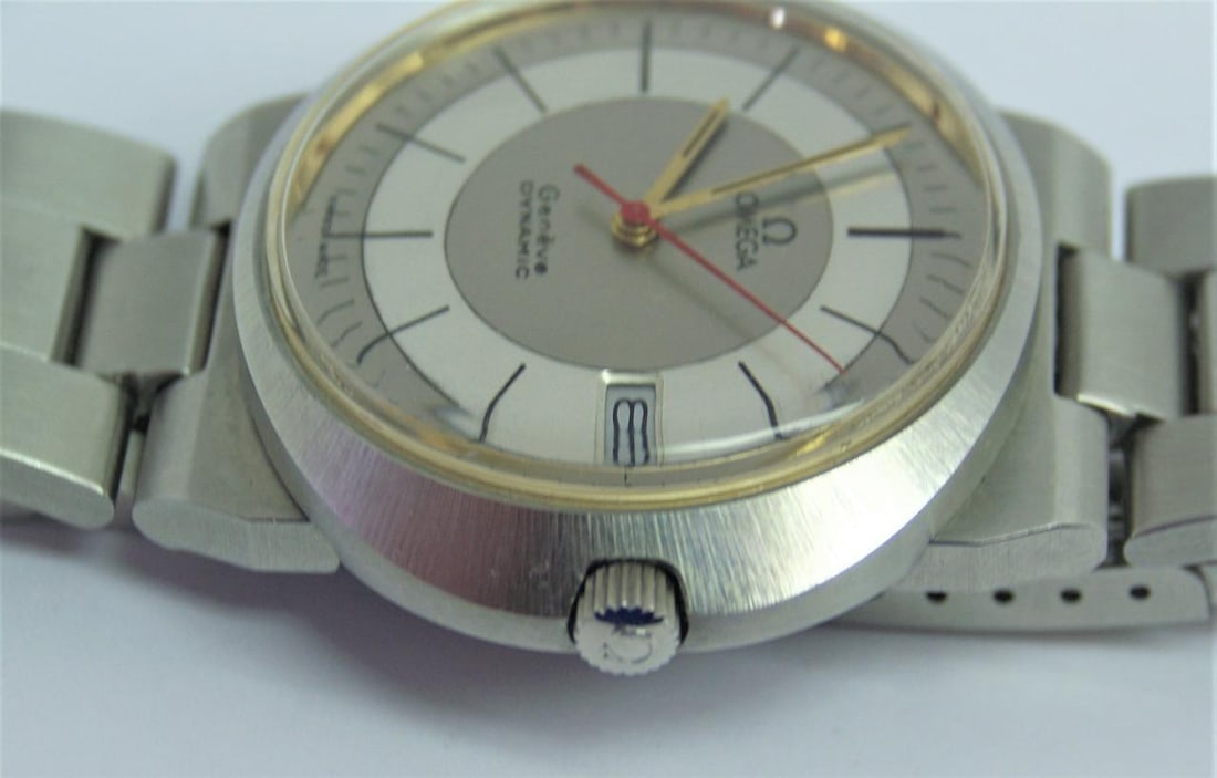 Mens OMEGA GENEVE DYNAMIC Mens Automatic Watch 1970s Cal.565* EXLNT* SERVICED - 8
