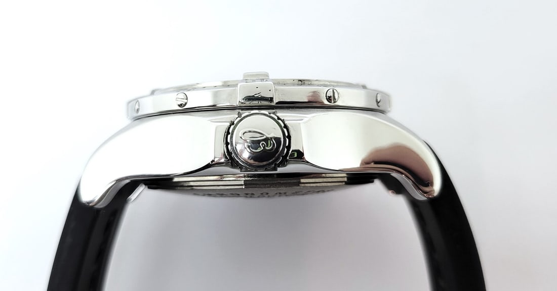 S/Steel BREITLING AVENGER SEAWOLF Automatic Watch A17330 Black Dial 45 mm* EXLNT - 7