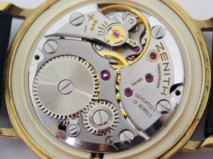 Vintage Goldplated MOVADO by ZENITH Unisex 17J Winding Watch* EXLNT* SERVICED - 11