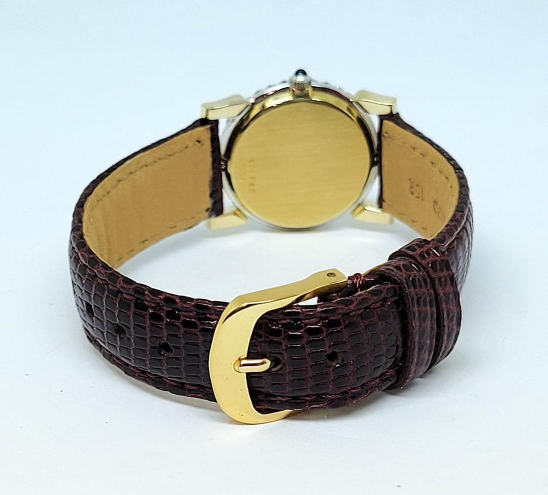 Solid 18k Two Tone PIAGET Ladies Dress Watch with Diamonds Ref 926 B68* EXLNT - 5