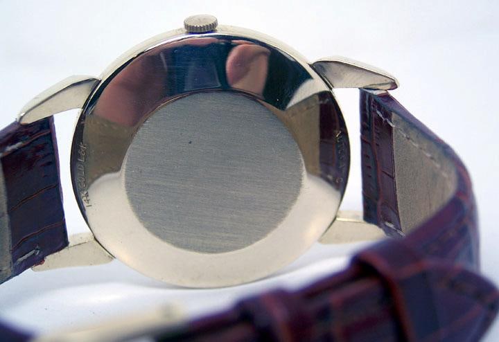 Vintage 14k Gold WITTNAUER Mens Automatic Watch 1960s Cal.11ARK* EXLNT* SERVICED - 9