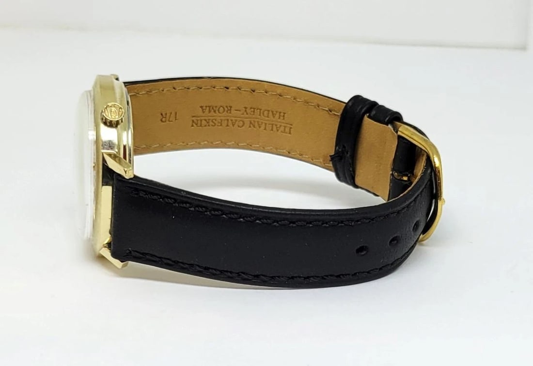 Vintage Mens 14k GF BULOVA ACCUTRON Date Watch 1973* EXLNT* SERVICED - 3