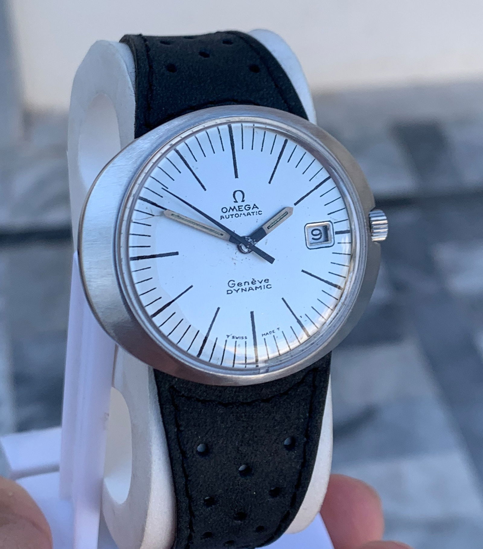 Vintage Omega Geneve Dynamic Automatic Old Watch Good condition - 4