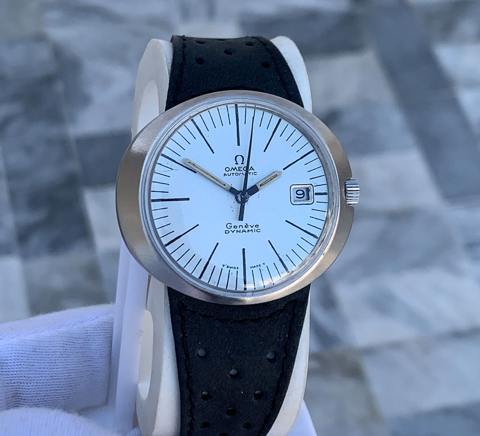 Vintage Omega Geneve Dynamic Automatic Old Watch Good condition - 5