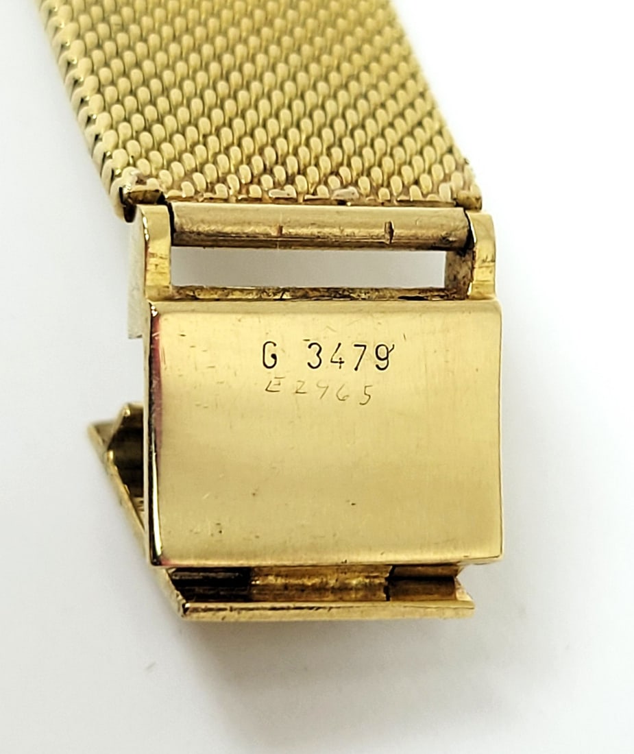 Vintage Ladies Solid 18k CHOPARD Winding Watch Floating Diamonds* Ref 5089 EXLNT - 10