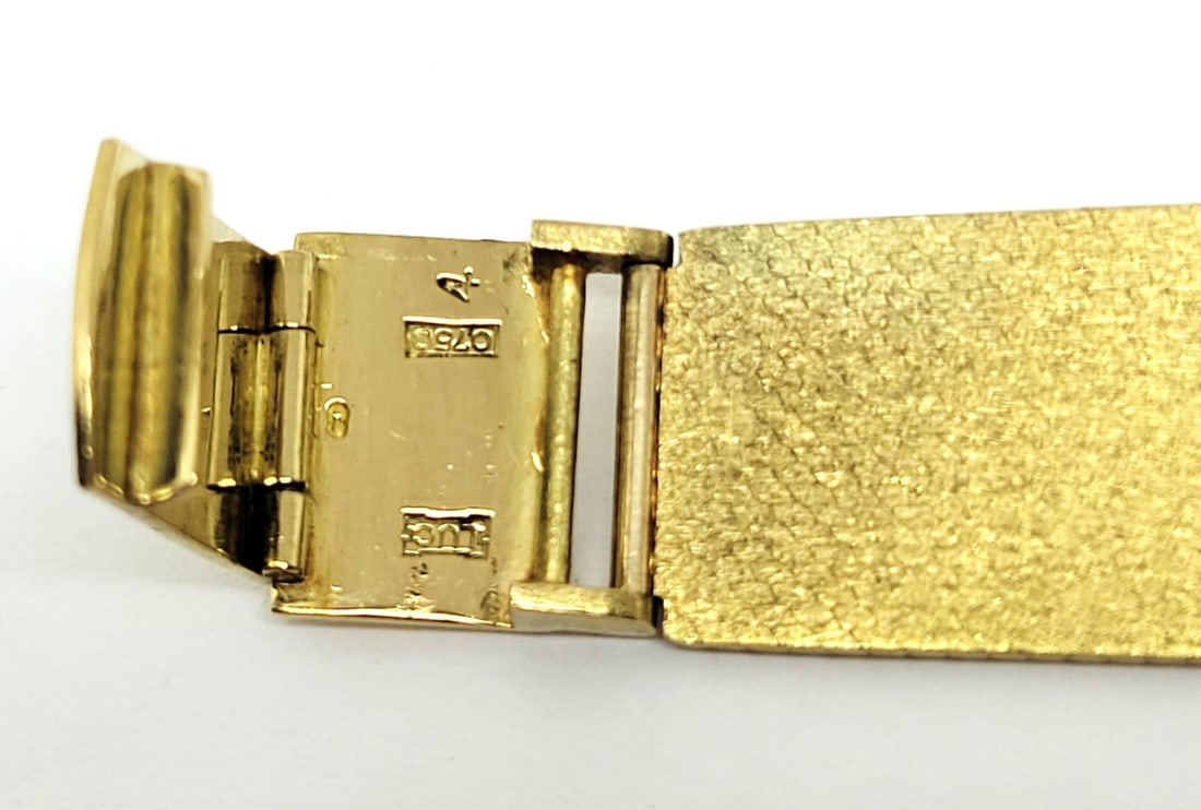 Vintage Ladies Solid 18k CHOPARD Winding Watch Floating Diamonds* Ref 5089 EXLNT - 11