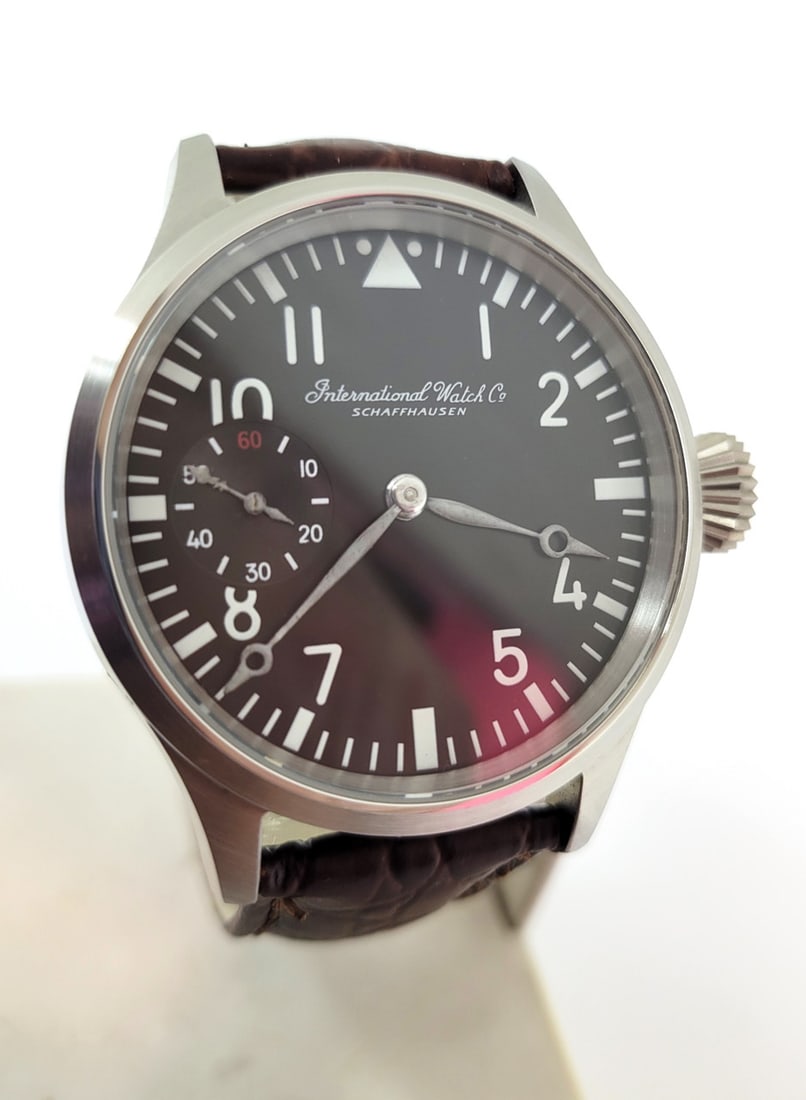 Vintage Men's IWC High Grade Winding Movement in S/Steel Generic Case* SERVICED