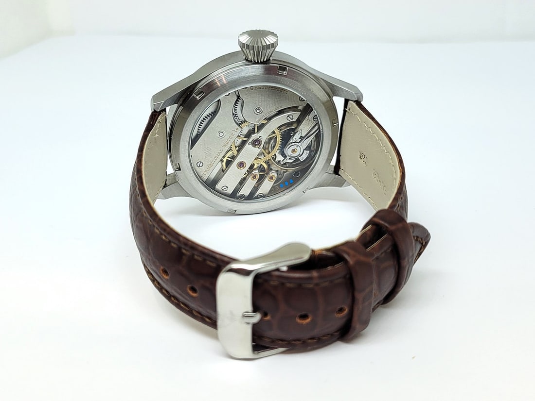 Vintage Men's IWC High Grade Winding Movement in S/Steel Generic Case* SERVICED - 5