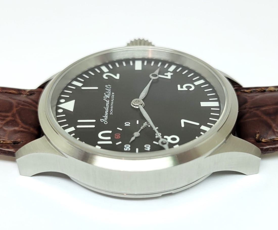 Vintage Men's IWC High Grade Winding Movement in S/Steel Generic Case* SERVICED - 8