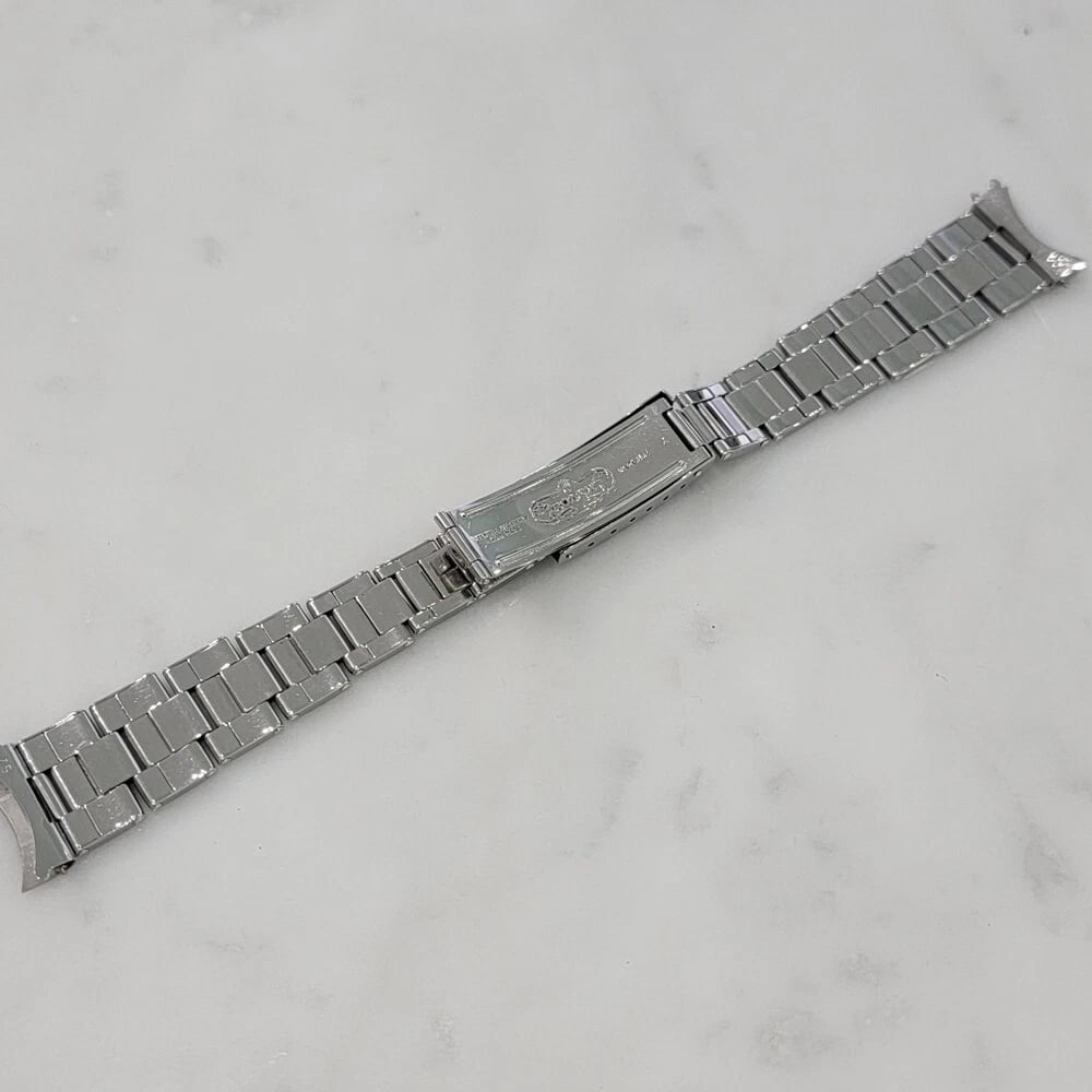 Rolex Oyster Bracelet 19mm Stainless Original Riveted 18cm Length Vintage BR138 - 4