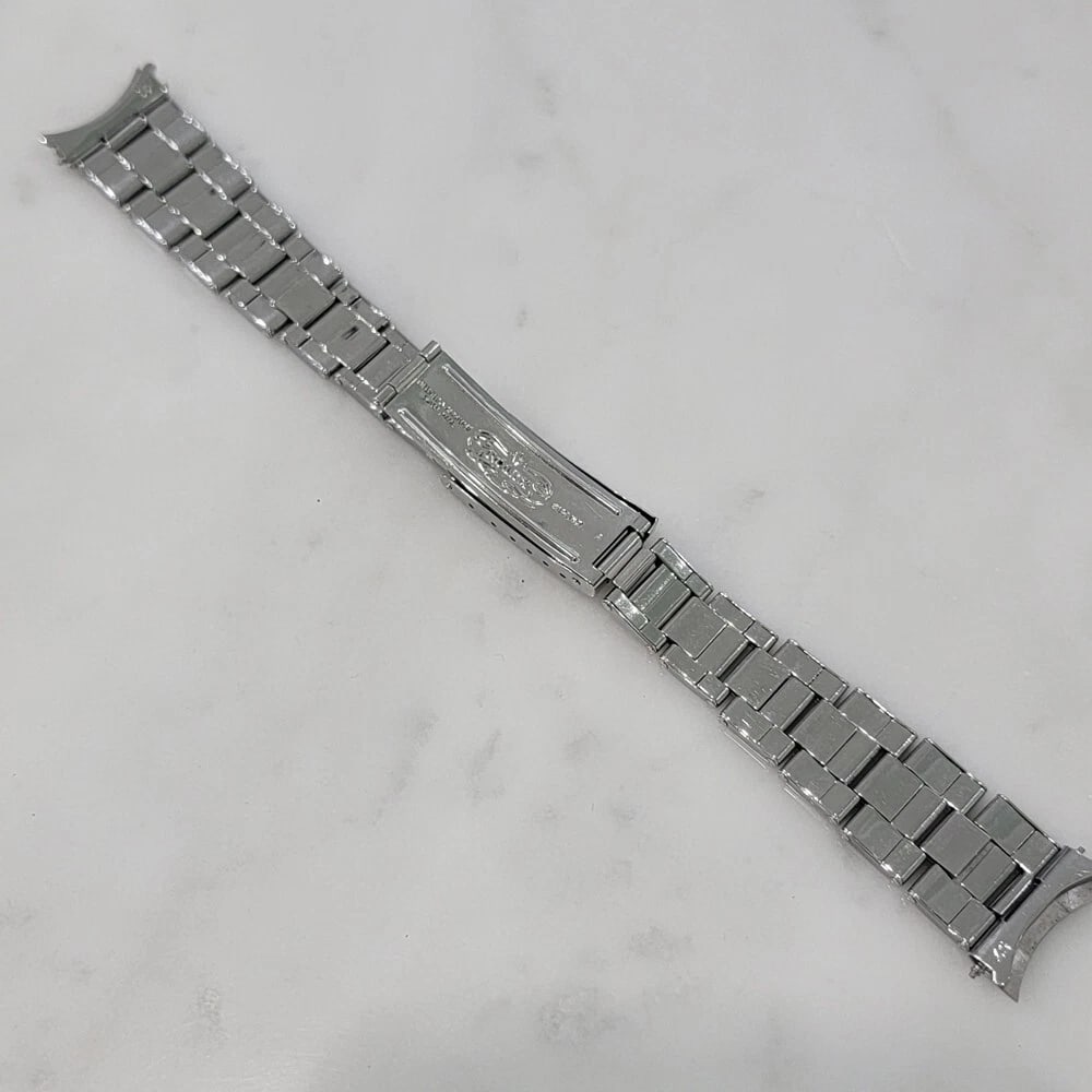 Rolex Oyster Bracelet 19mm Stainless Original Riveted 18cm Length Vintage BR138 - 5
