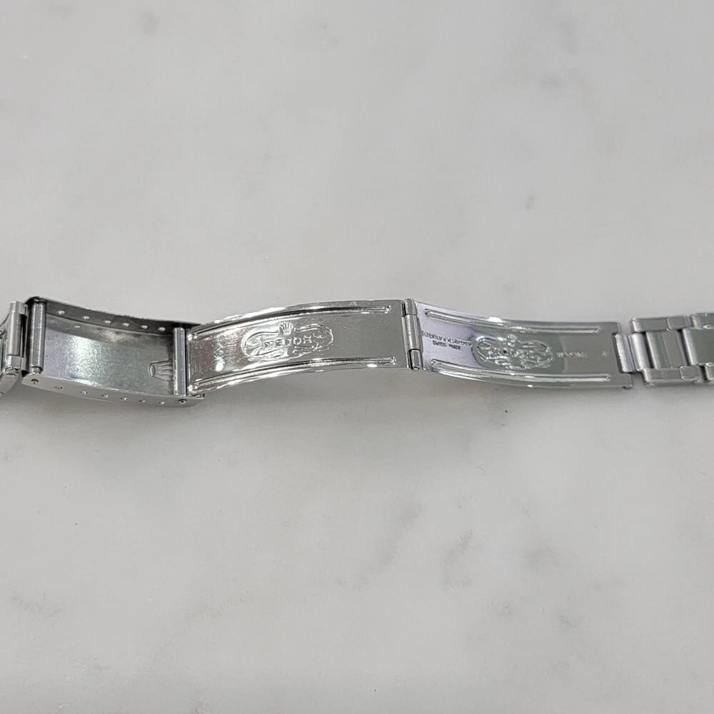 Rolex Oyster Bracelet 19mm Stainless Original Riveted 18cm Length Vintage BR138 - 7