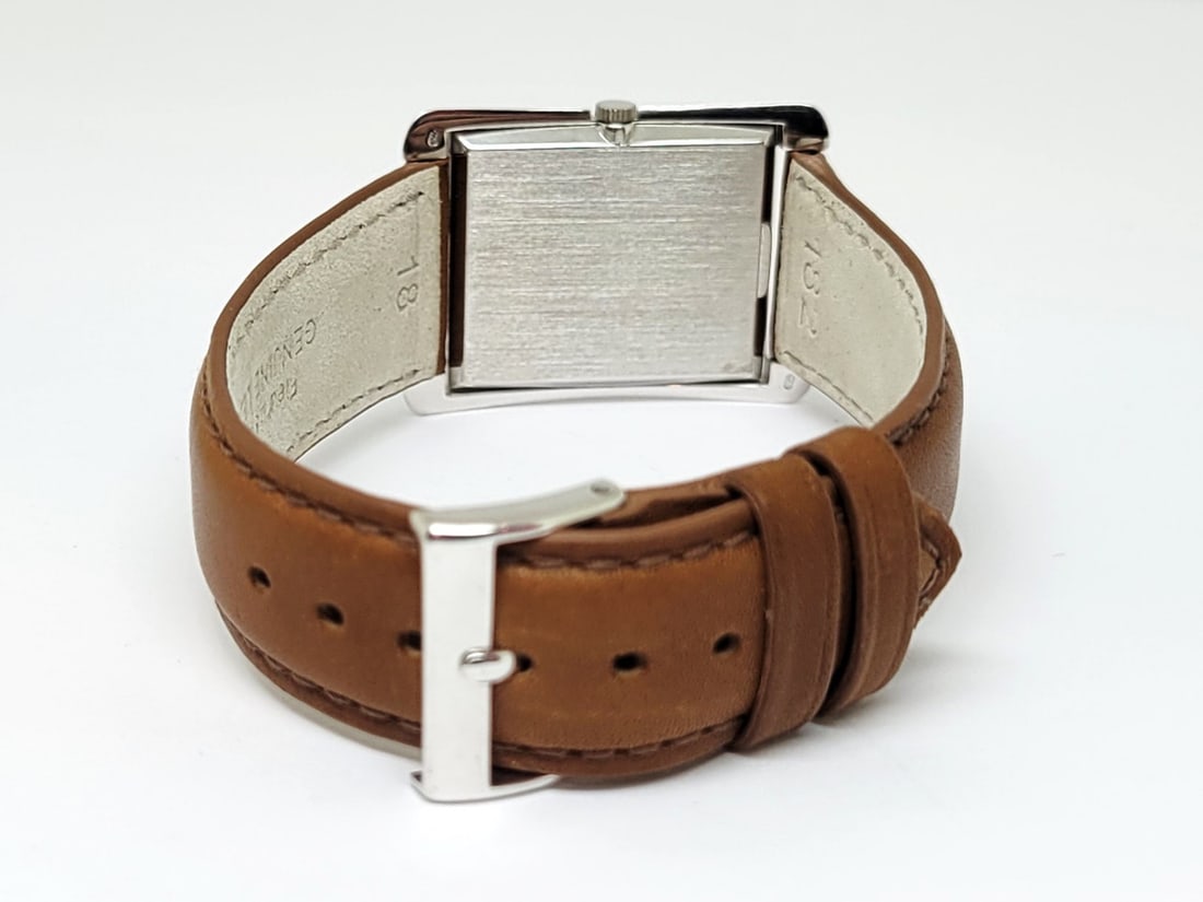 Solid 18k White PIAGET Unisex Watch Ref 906 with Original 18k Whie Gold Buckle - 4