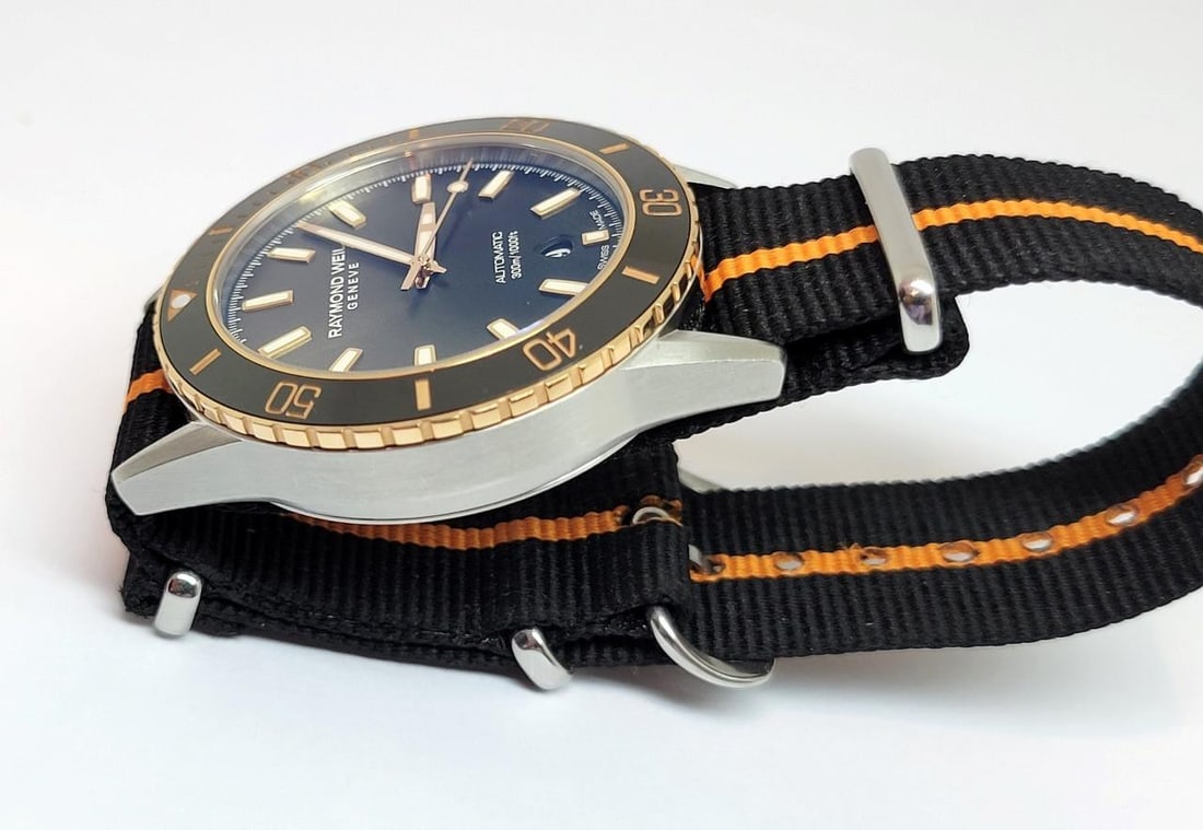 S/Steel Mens RAYMOND WEIL Freelancer Dark Gray Dial Watch Ref 2775* EXLNT - 8