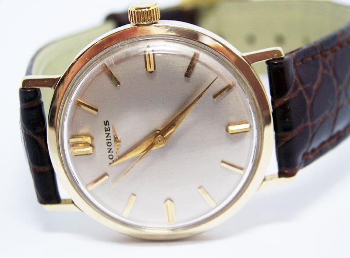 Vintage 14k LONGINES 17J Winding Watch c.1960's Cal 23 ZS* EXLNT* SERVICED - 4