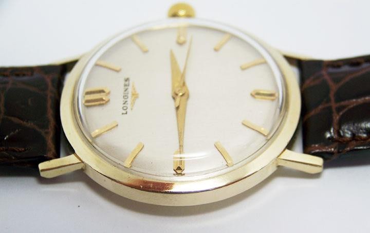 Vintage 14k LONGINES 17J Winding Watch c.1960's Cal 23 ZS* EXLNT* SERVICED - 8