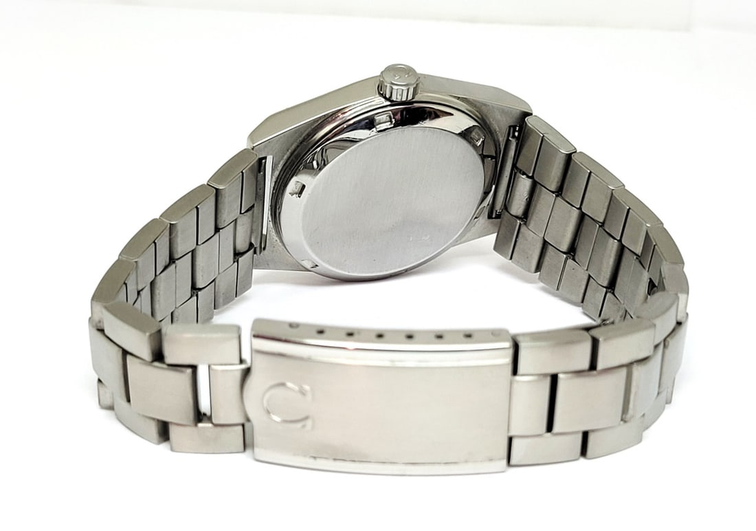 Vintage S/Steel OMEGA Automatic Day Date Watch 1970s Cal 1020* 166.0120* EXLNT - 4