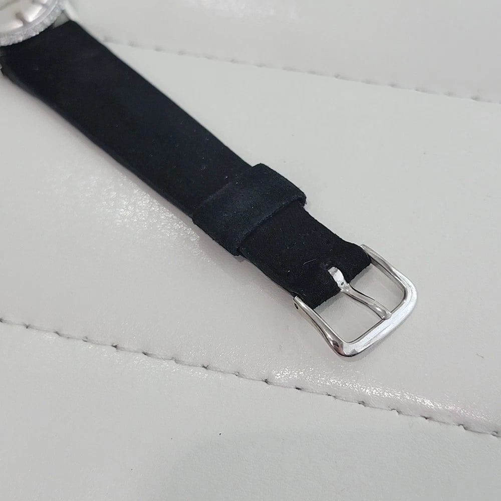 Longines 14k White Gold 28mm 1960s Ladies Cocktail Diamond Hand Wind Watch RA654 - 11