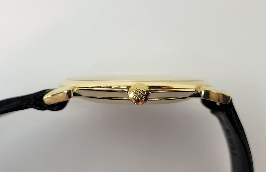 Vintage 18k PATEK PHILIPPE Men's Calatrava Winding Watch Ref 3562 1* RARE* EXLNT - 5