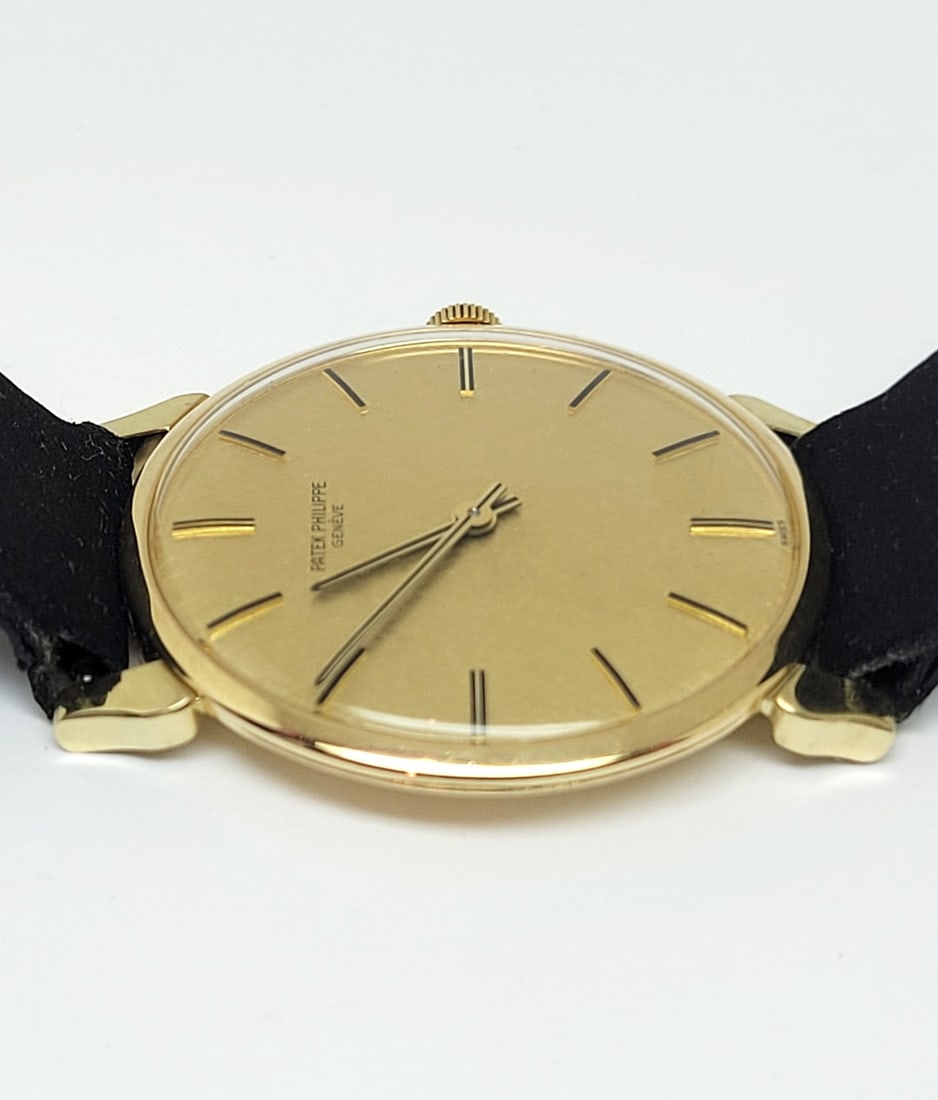 Vintage 18k PATEK PHILIPPE Men's Calatrava Winding Watch Ref 3562 1* RARE* EXLNT - 7