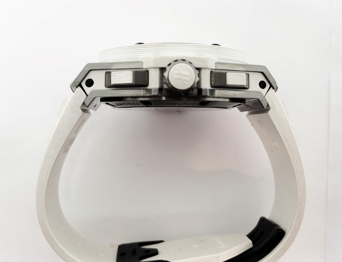 Mens White Hublot King Power Big Bang Titanium & Zirconium Watch 709.ZE.2110.RW - 10