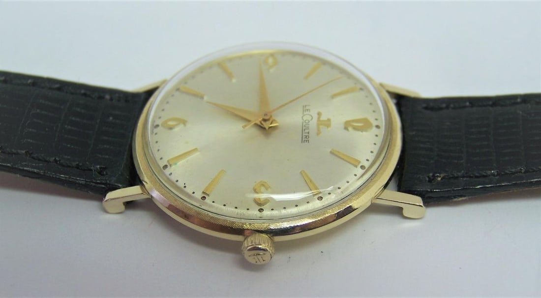 Vintage 14k JAEGER-LeCOULTRE Winding Watch 6009* 1960s Cal 830/CW* SERVICED - 11
