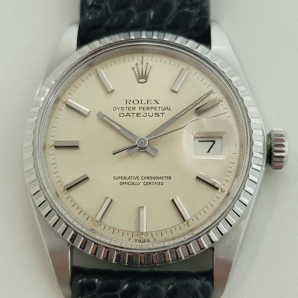 Rolex Oyster perpetual Datejust Ref 1603 Mens 1960s 36mm Vintage Automatic RA685 (1 of 13)