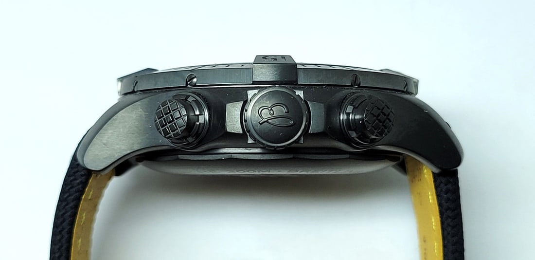 Mens BREITLING Super Avenger Black Night Mission Men's Watch V13375* EXLNT - 8