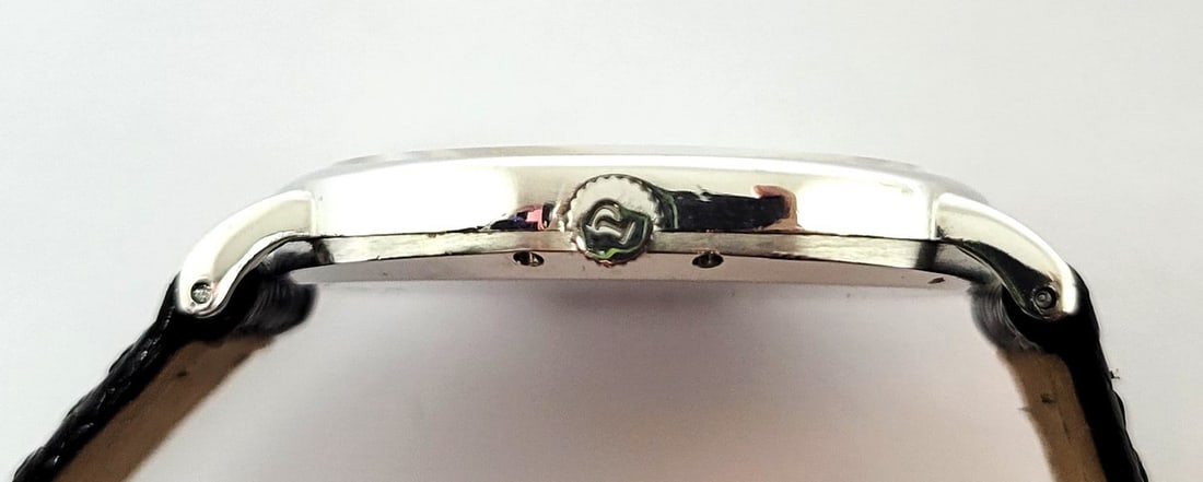 Mens 18k White Gold PIAGET Automatic Watch Ref 12502 Cal 12PC* SERVICED* RARE - 6