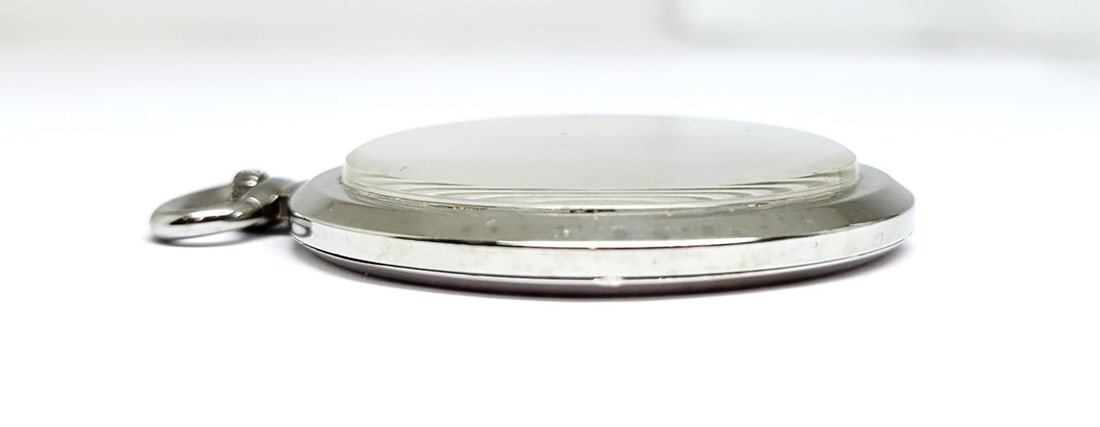 Antique 18K White Gold MARCUS & Co by VACHERON & CONSTANTIN Pocket watch 40 mm - 6