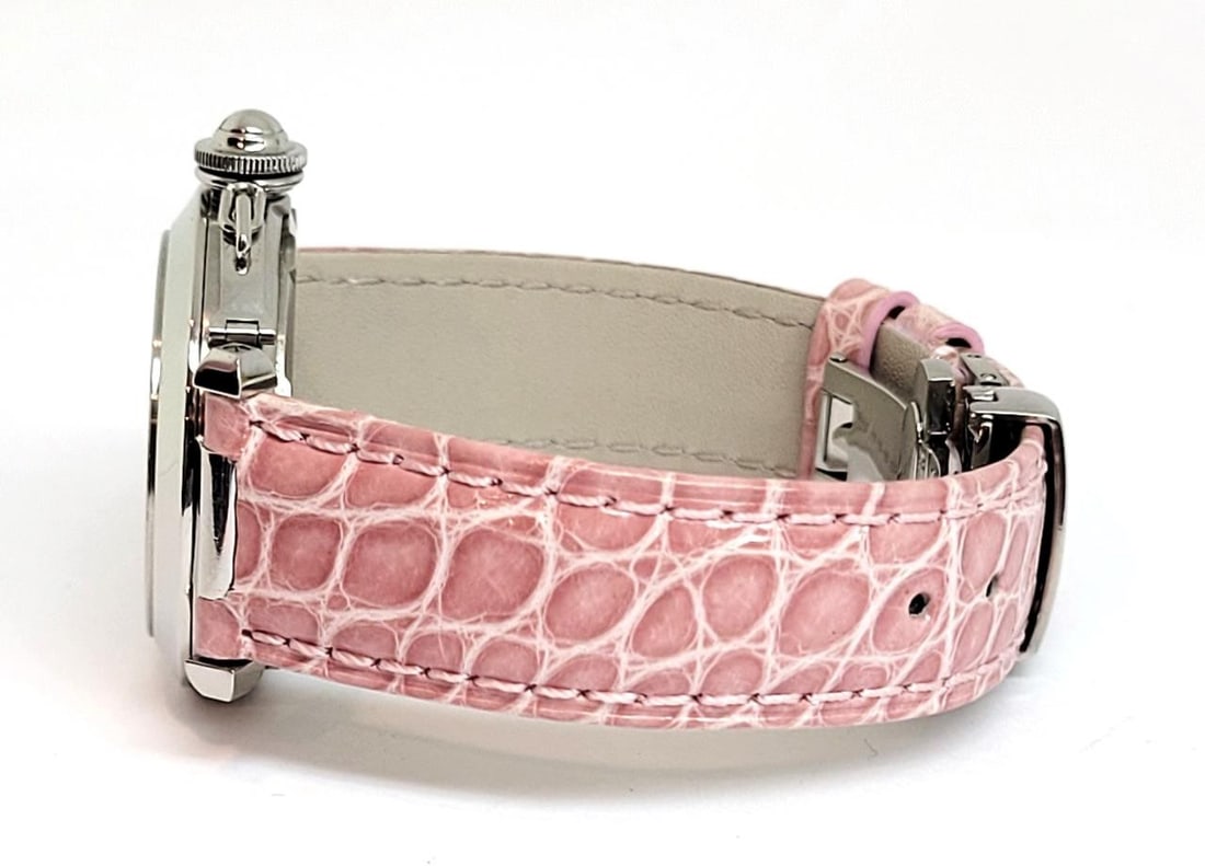 S/Steel Ladies CARTIER PASHA Automatic Watch Ref. 2324* 35.5 mm White Dial EXLNT - 5