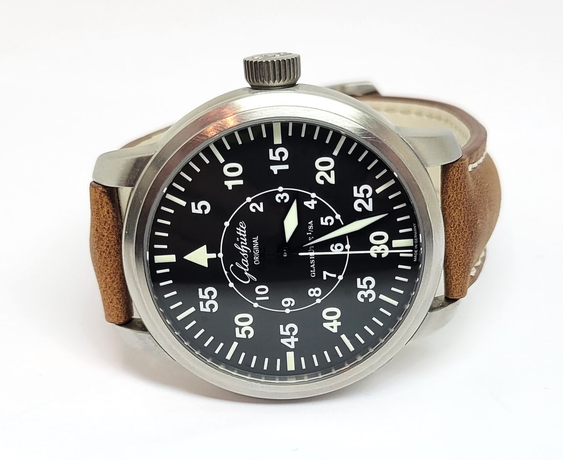 Mens GLASHUTTE Original Senator Navigator Automatic 44 mm watch* EXLNT - 3