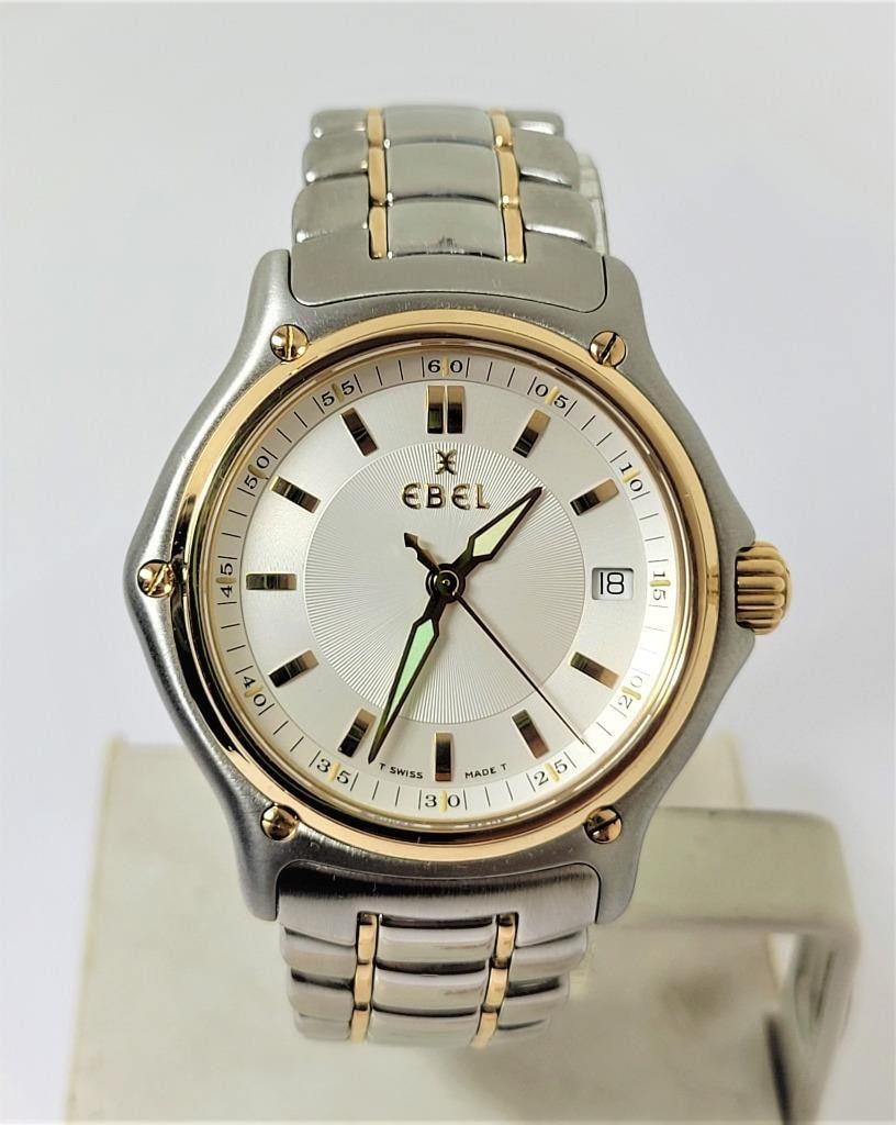 Mens 18k & S/Steel EBEL 1911 Watch Ref. E1187241* EXLNT - 5