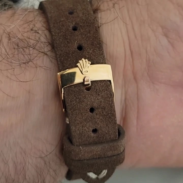 Rolex Oyster Ref 6605 Datejust Mens 1950s 36mm Automatic w Roulette Wheel RA625 - 2