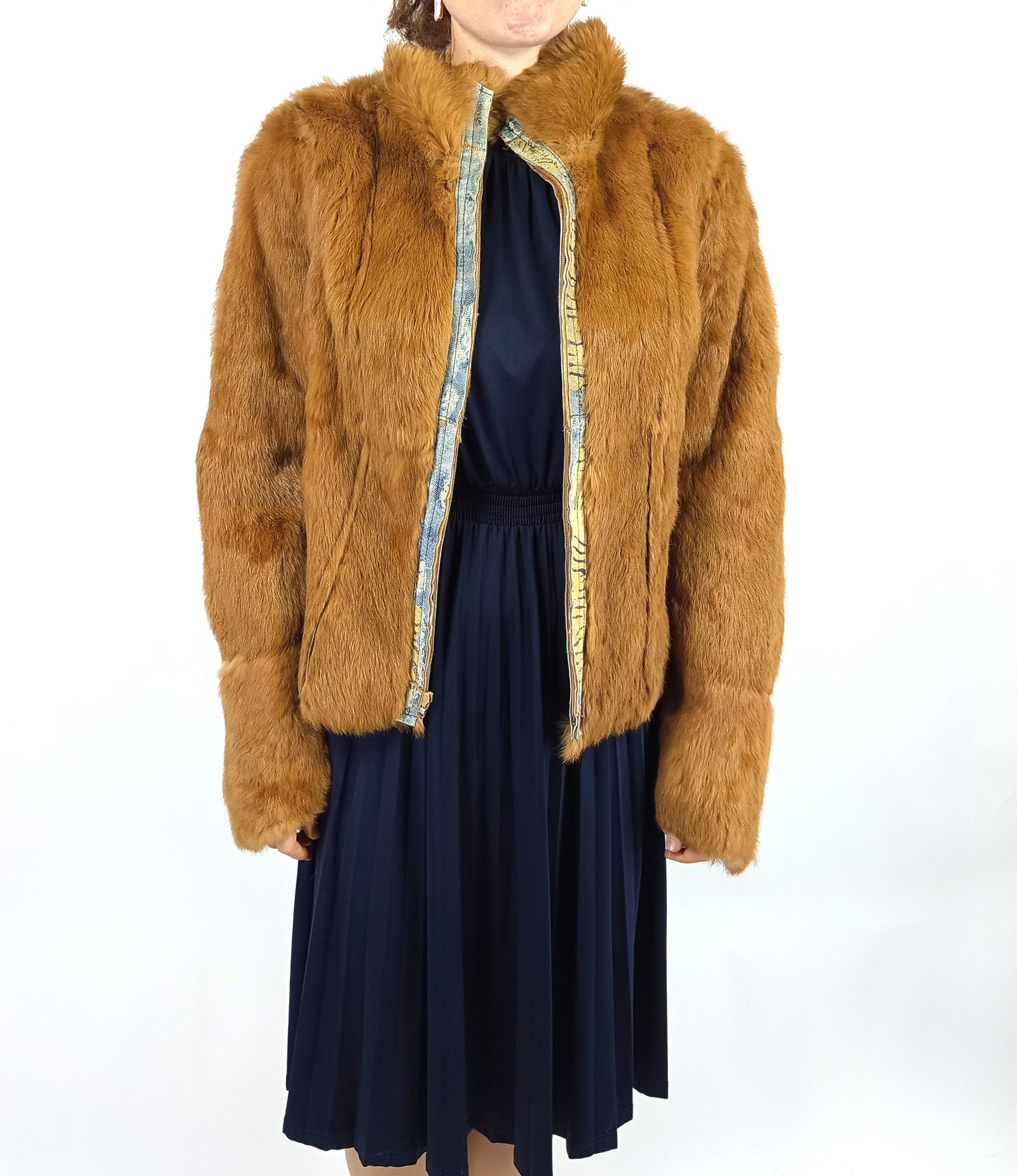 REVERSABLE LAPIN FUR JACKET EU: S ; US: 8 - 3