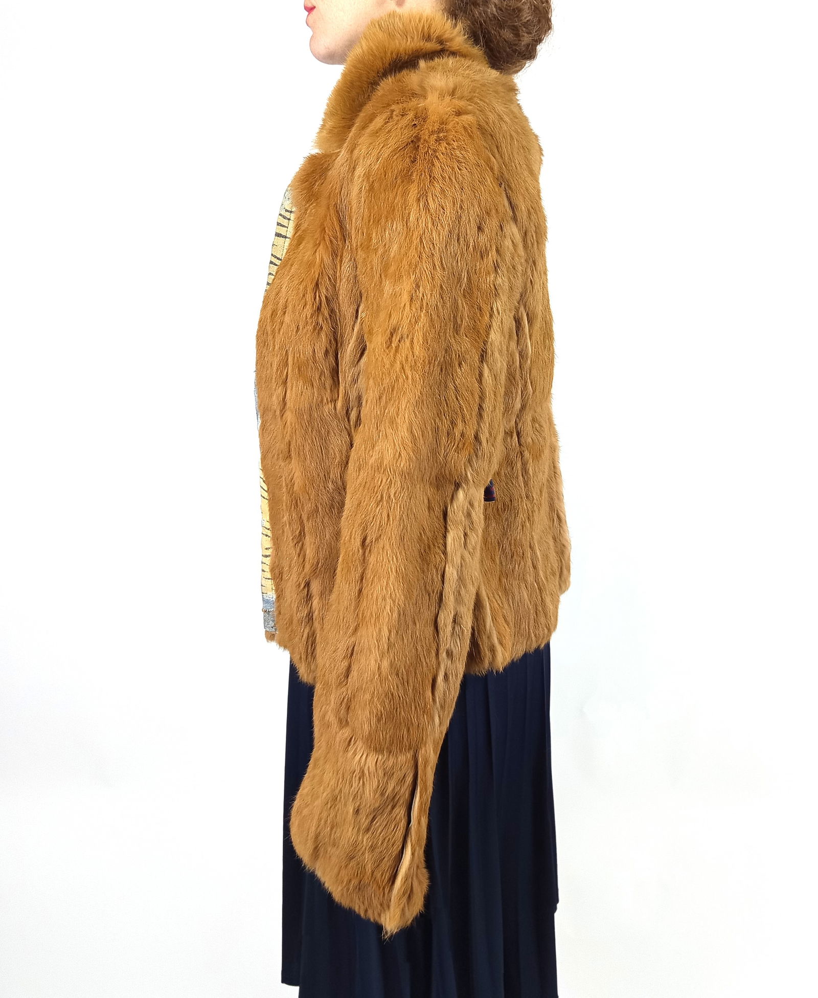 REVERSABLE LAPIN FUR JACKET EU: S ; US: 8 - 4