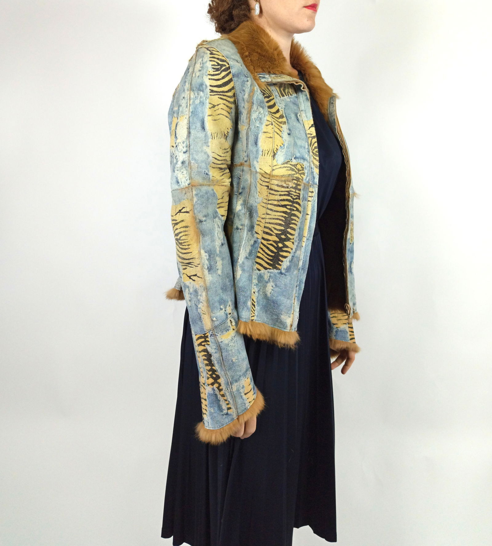 REVERSABLE LAPIN FUR JACKET EU: S ; US: 8 - 8