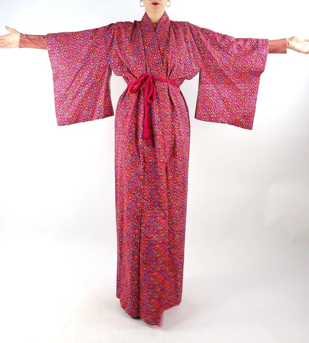 BRIGHT PATTERNED KIMONO - 7