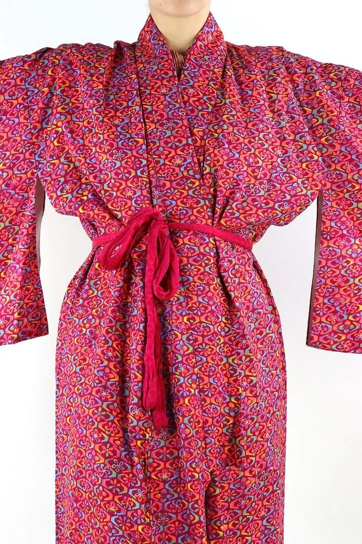 BRIGHT PATTERNED KIMONO - 2