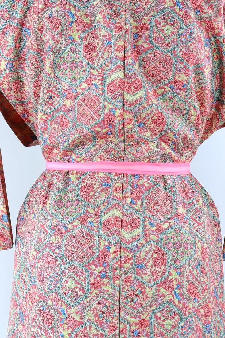 COLORFULL GEOMETRIC KIMONO - 5