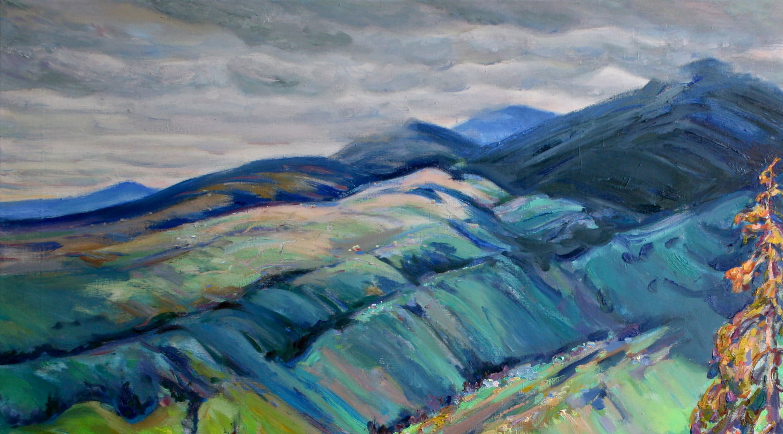 Oil painting Black Mountain Leonid Pavlenko - 2