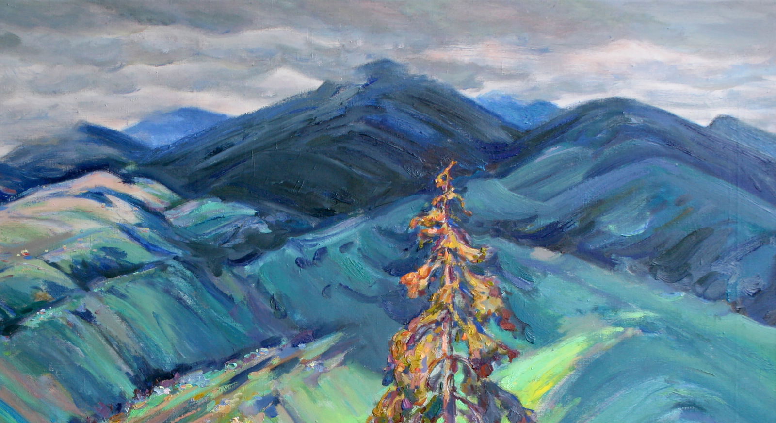 Oil painting Black Mountain Leonid Pavlenko - 3