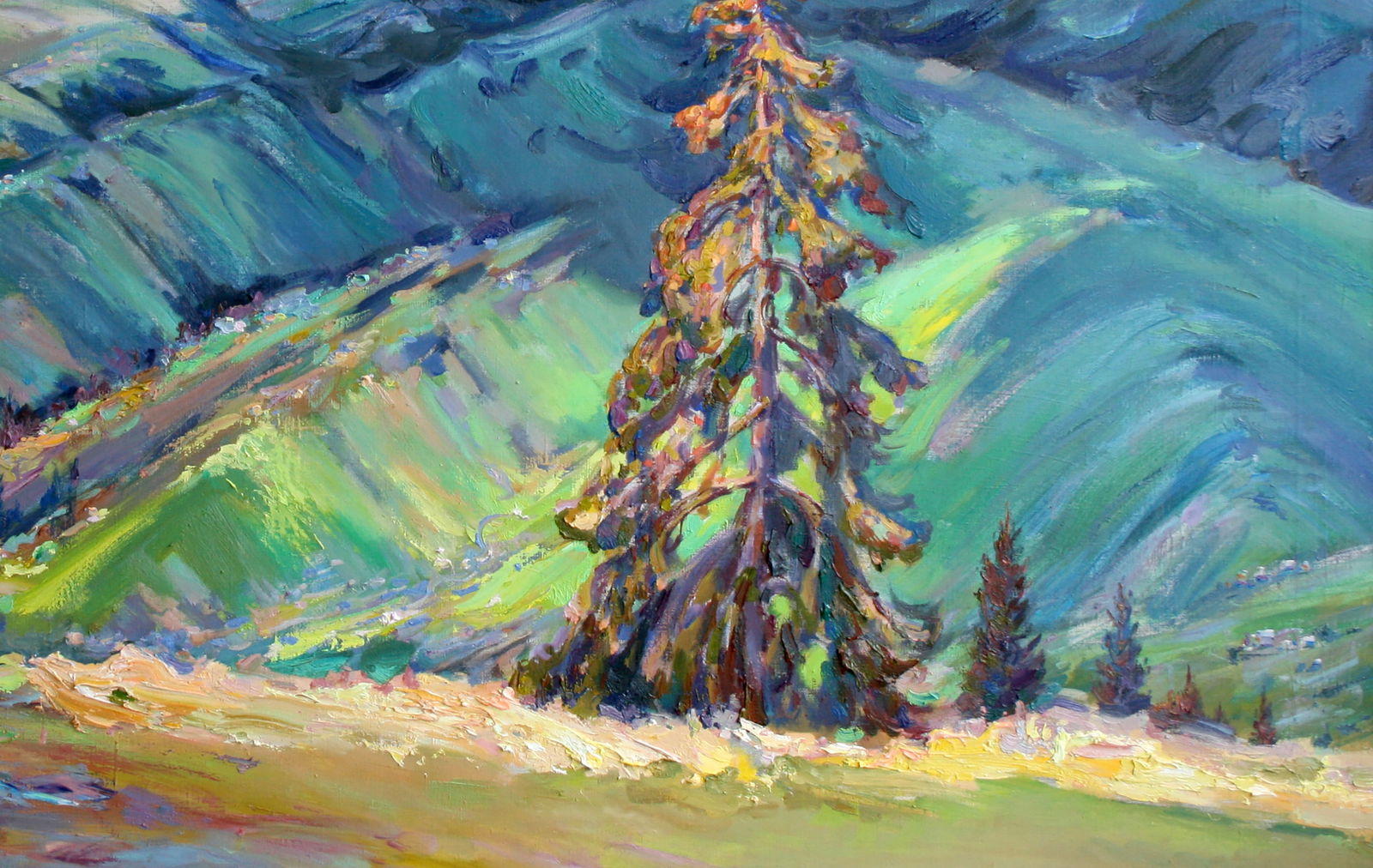 Oil painting Black Mountain Leonid Pavlenko - 5