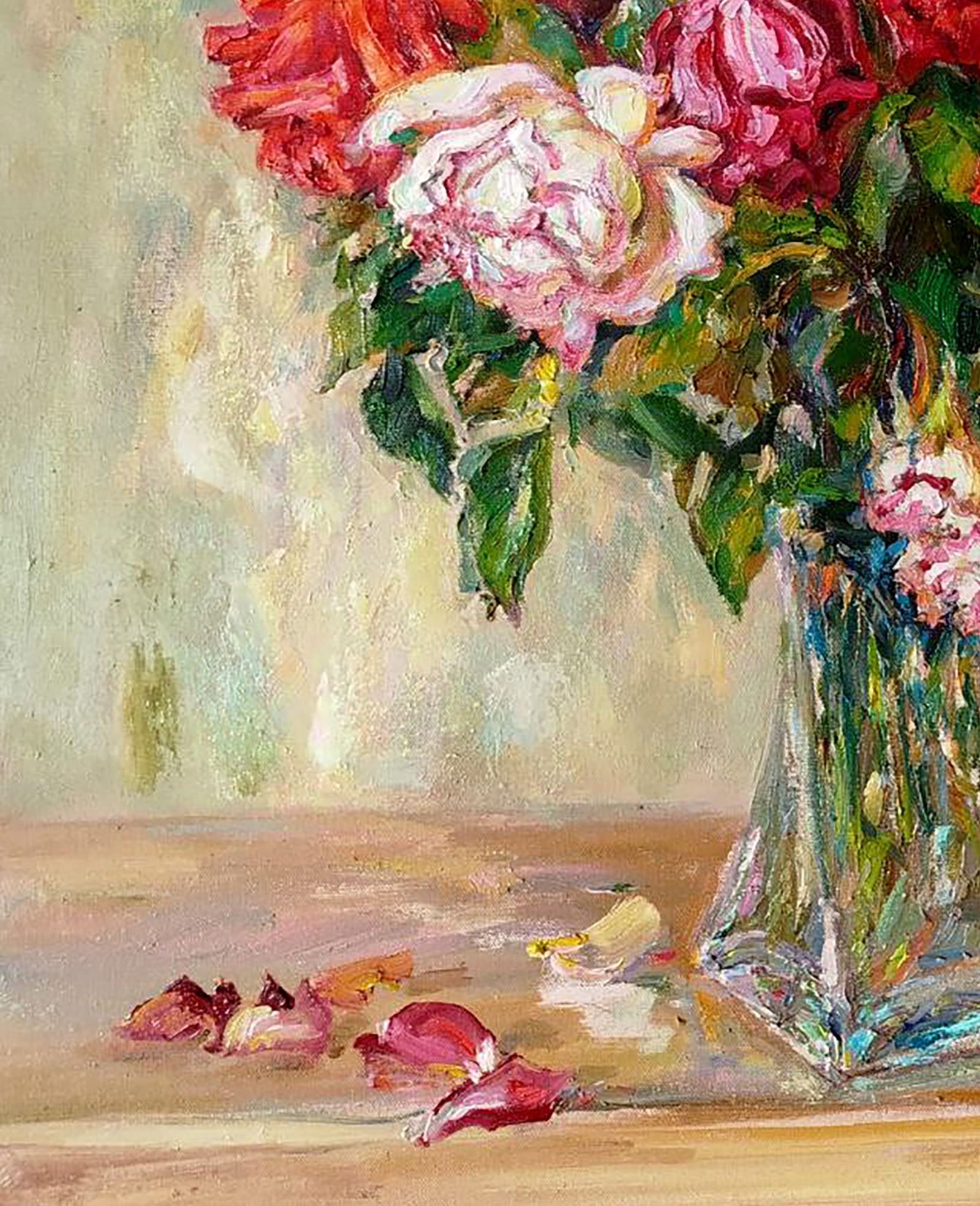 Oil painting Roses Leonid Pavlenko - 4