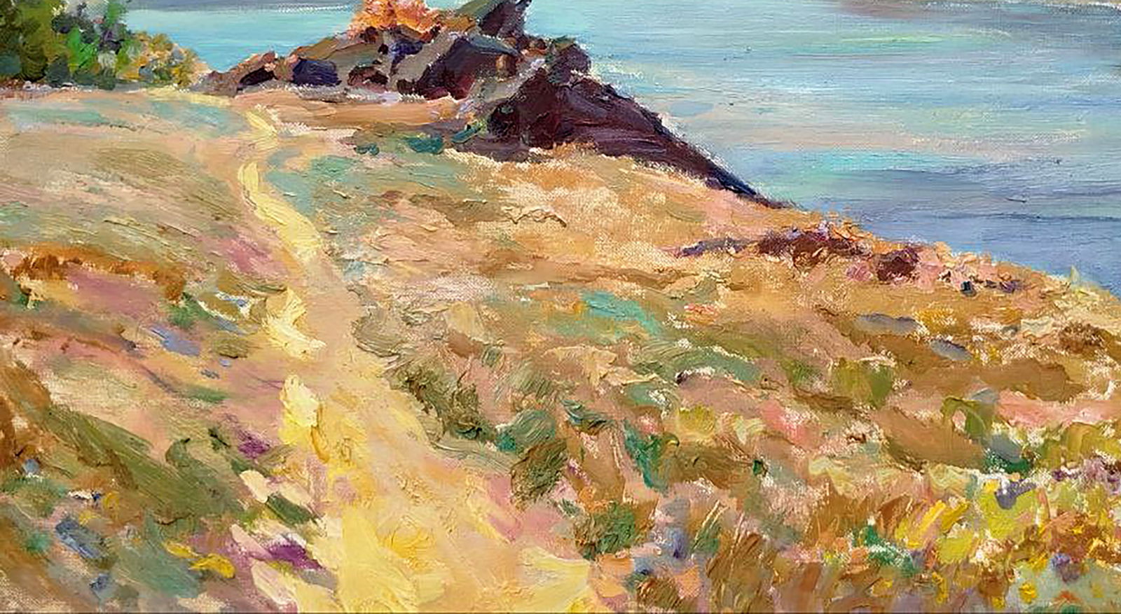 Oil painting Blue River Leonid Pavlenko - 4